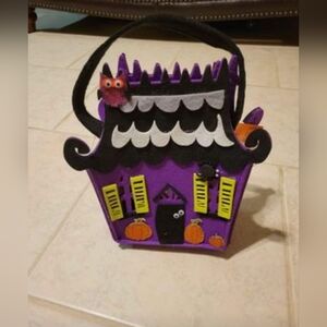 Celebrate It Purple Halloween Tote